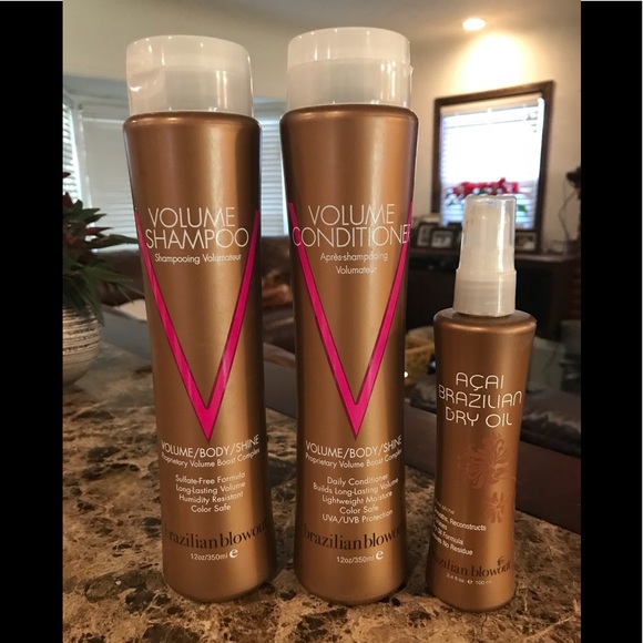 brazilian blowout dry oil